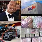 the rock johnsons lottery winner
